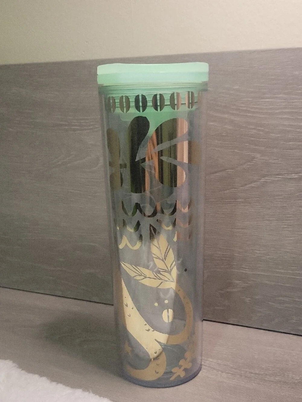 Starbucks 2020 Gold Mermaid Tumbler